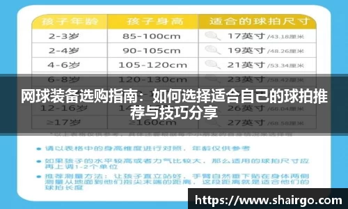xingkong.com网球装备选购指南：如何选择适合自己的球拍推荐与技巧分享